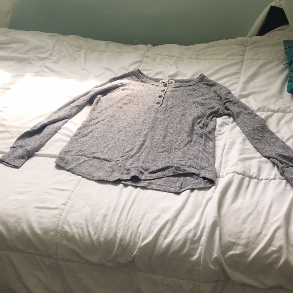 Gray sweater